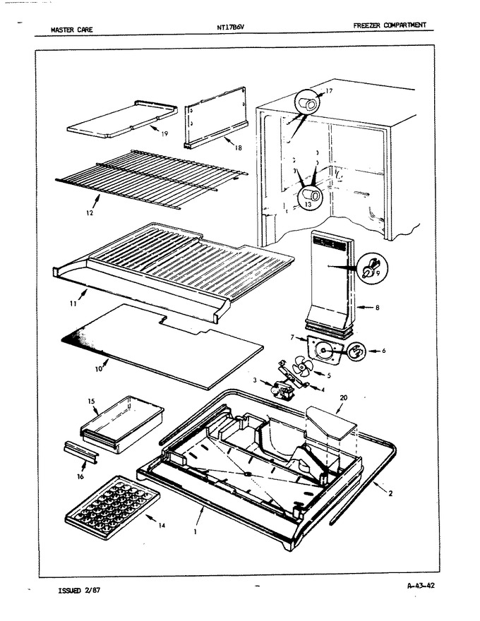 Diagram for NT17B6VA (BOM: 5A70B)