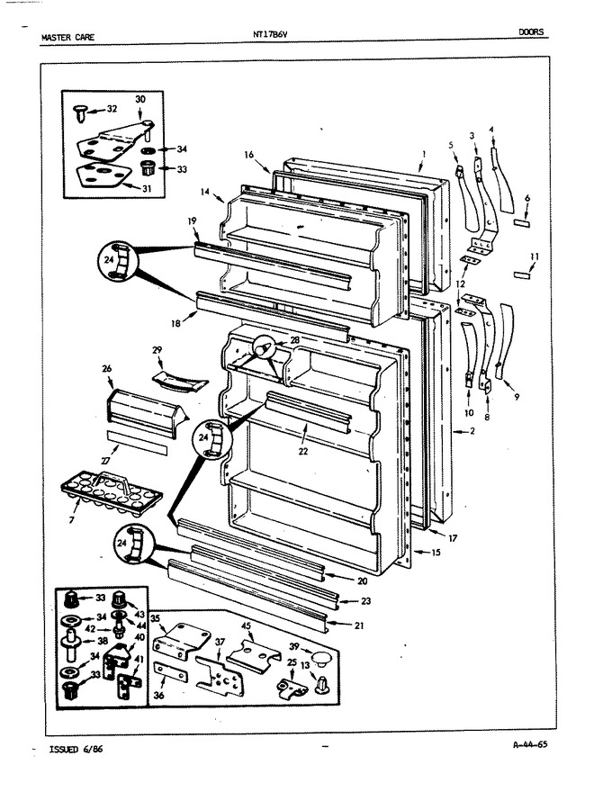 Diagram for NT17B6VA (BOM: 5A70B)
