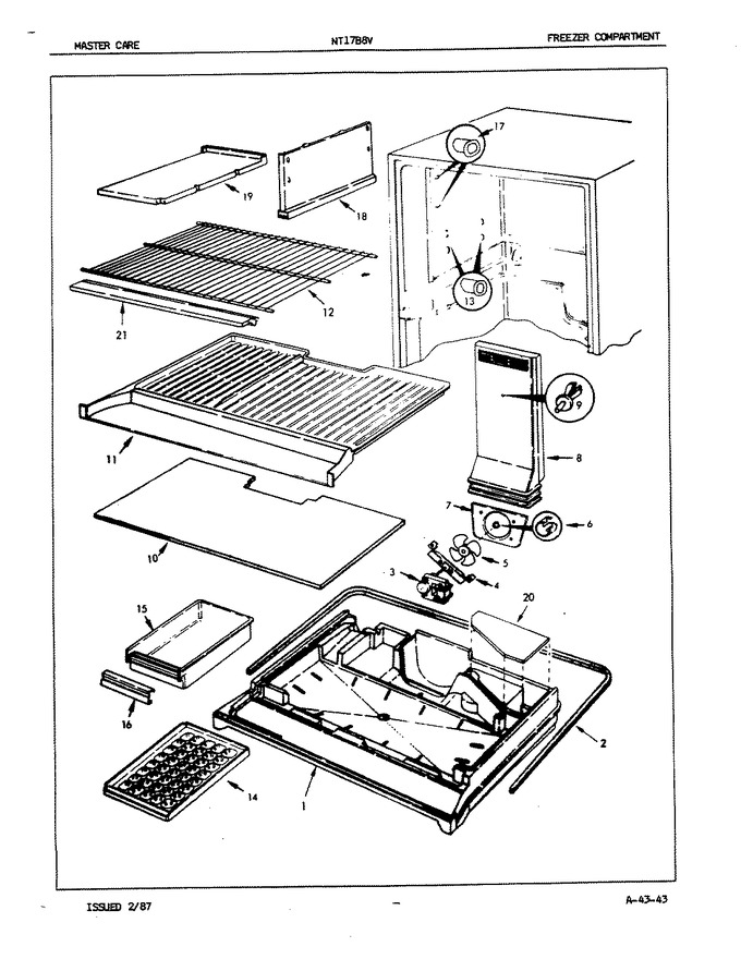Diagram for NT17B8VH (BOM: 5A71A)