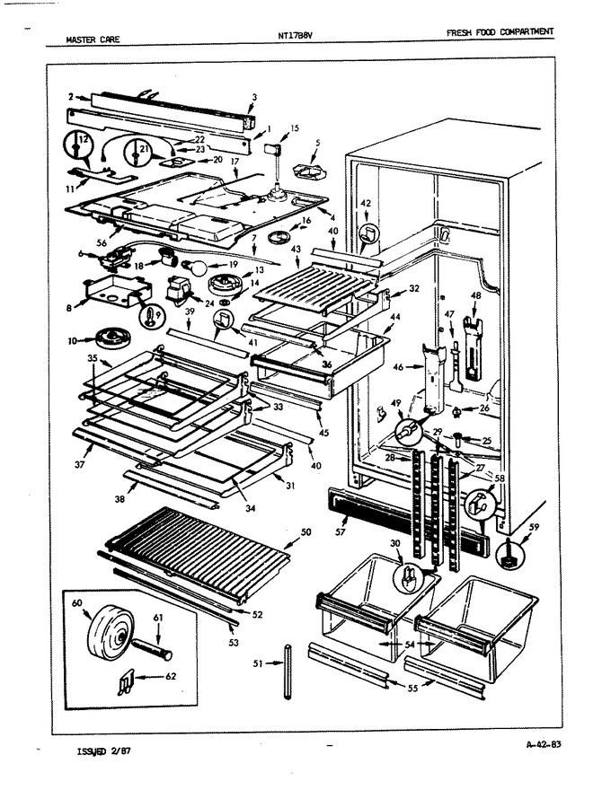 Diagram for NT17B8VH (BOM: 5A71A)