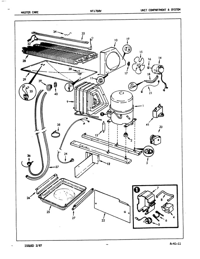 Diagram for NT17B8VA (BOM: 5A71B)