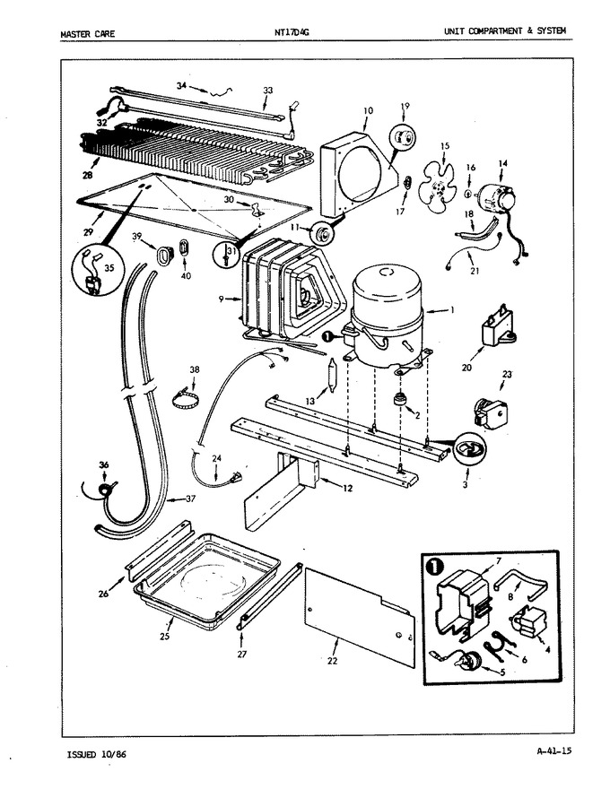 Diagram for NT17D4GA (BOM: 7A45A)