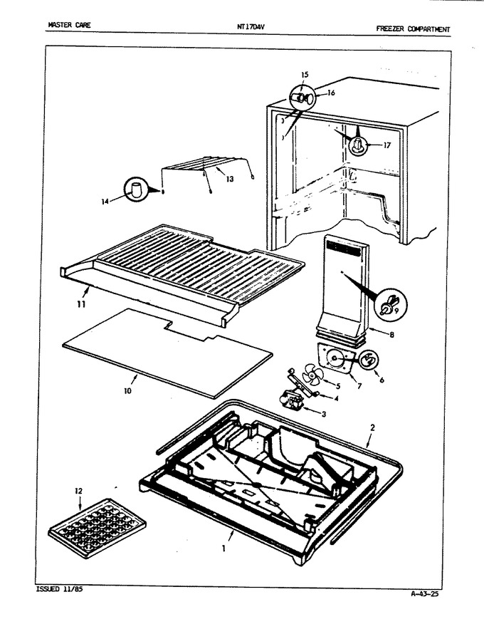 Diagram for NT17D4VA (BOM: 5A69B)