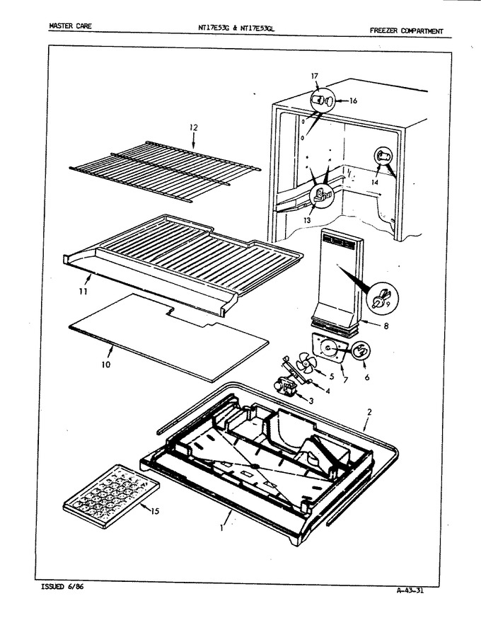 Diagram for NT17E53GA (BOM: 5D77A)
