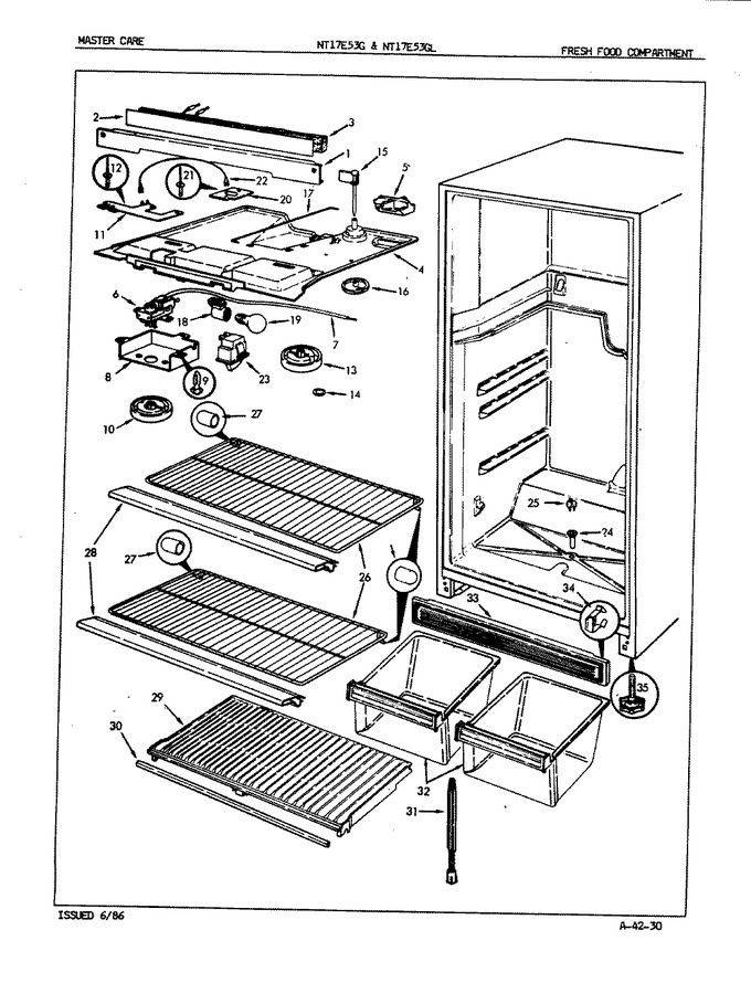 Diagram for NT17E53GA (BOM: 5D77A)