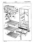 Diagram for 03 - Fresh Food Compartment