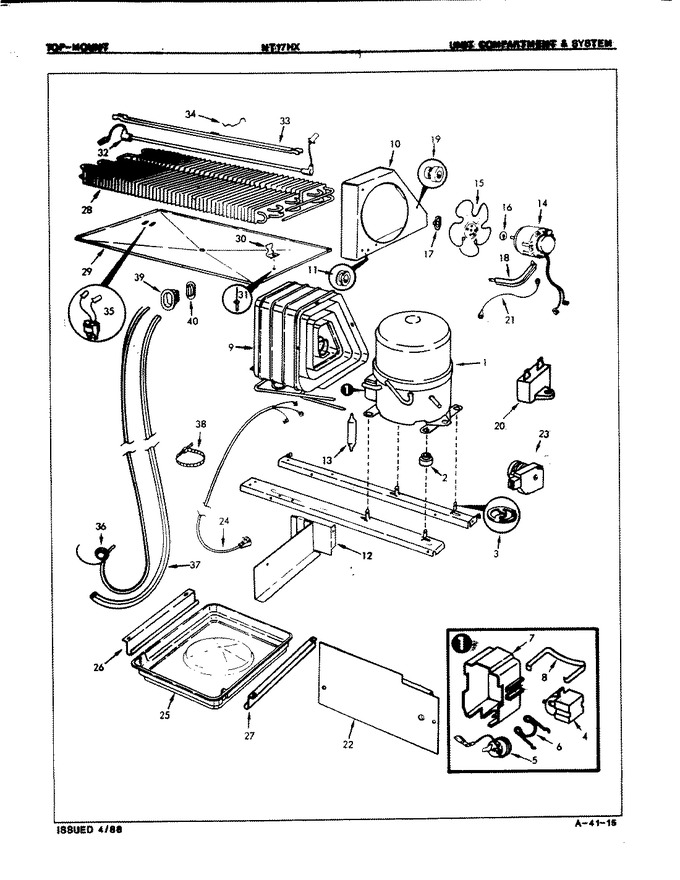 Diagram for NT17HX3GA (BOM: 8D75A)