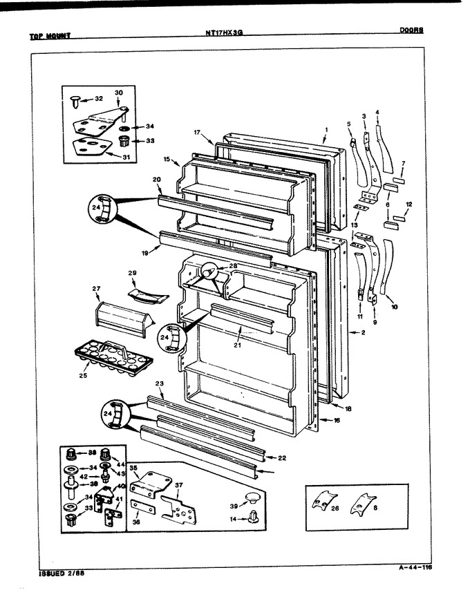 Diagram for NT17HX3GA (BOM: 8D21B)