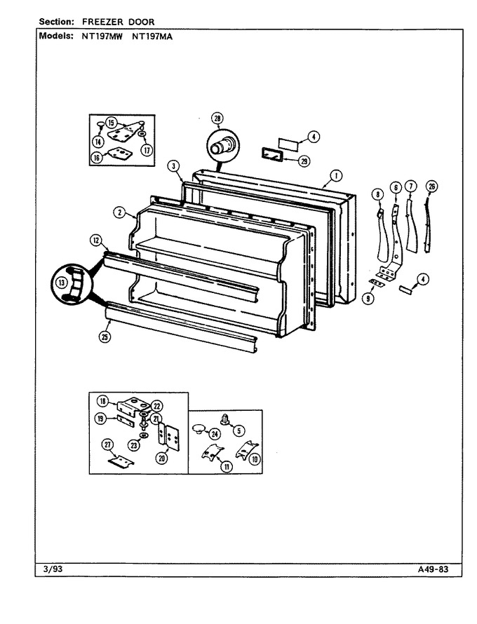 Diagram for NT197MA (BOM: DE61A)