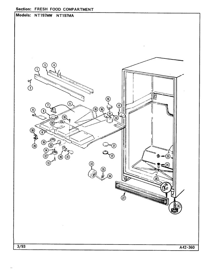 Diagram for NT197MA (BOM: DE61A)
