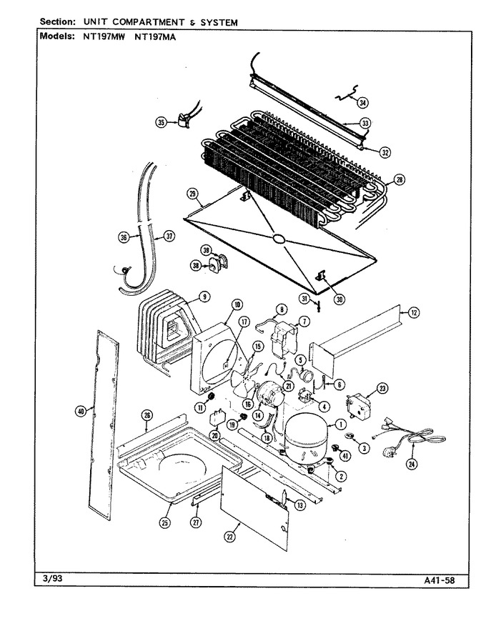 Diagram for NT197MW (BOM: DE60A)