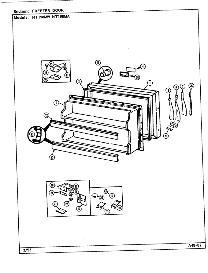 Diagram for NT198MA (BOM: DE58A)