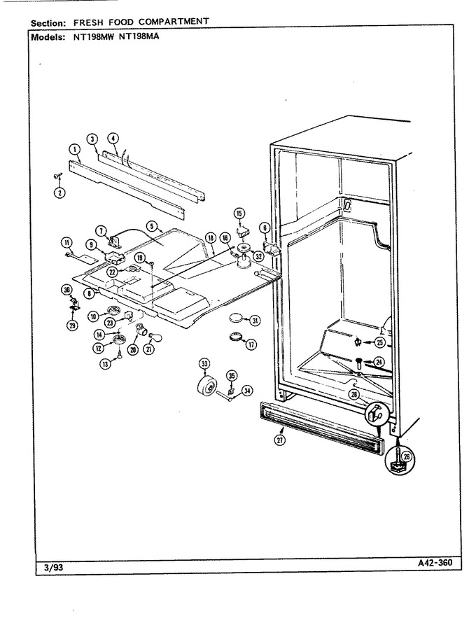 Diagram for NT198MA (BOM: DE58A)