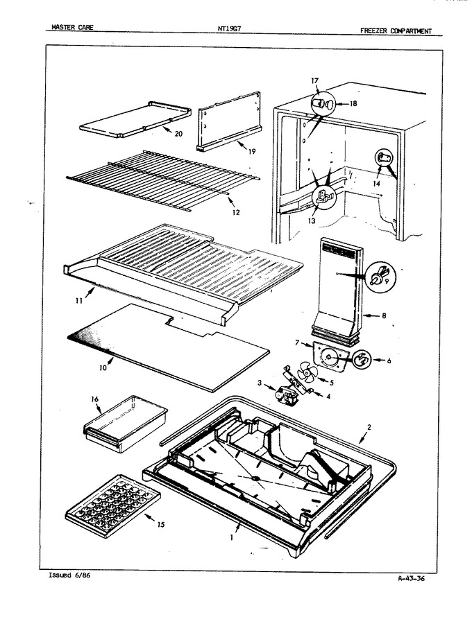 Diagram for NT19G7A (BOM: 5E47A)