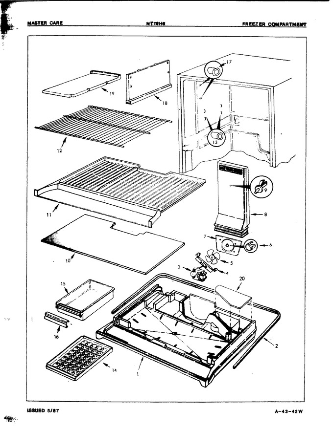 Diagram for NT19H6A (BOM: 7A54B)