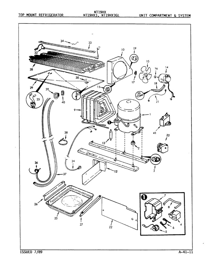 Diagram for NT19HX3GLA (BOM: 8D78B)