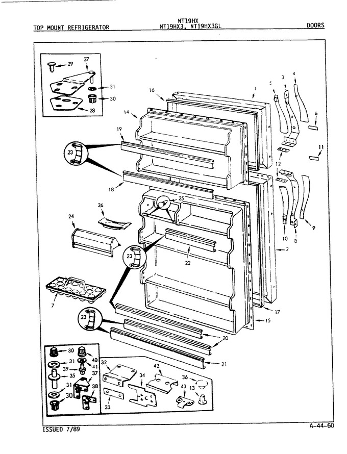 Diagram for NT19HX3A (BOM: 8D78A)