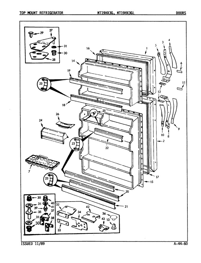Diagram for NT19HX3GLA (BOM: 9D46B)