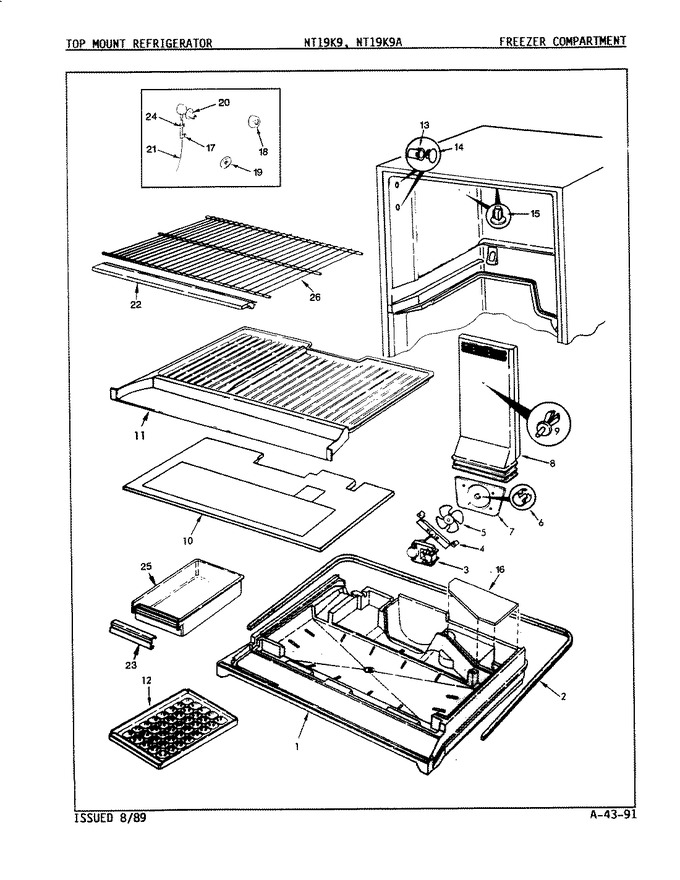 Diagram for NT19K9A (BOM: 9A04C)