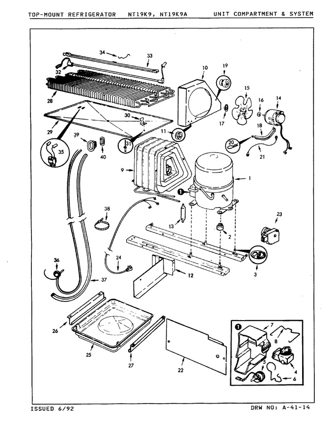 Diagram for NT19K9A (BOM: 9A04C)