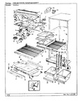 Diagram for 03 - Fresh Food Compartment