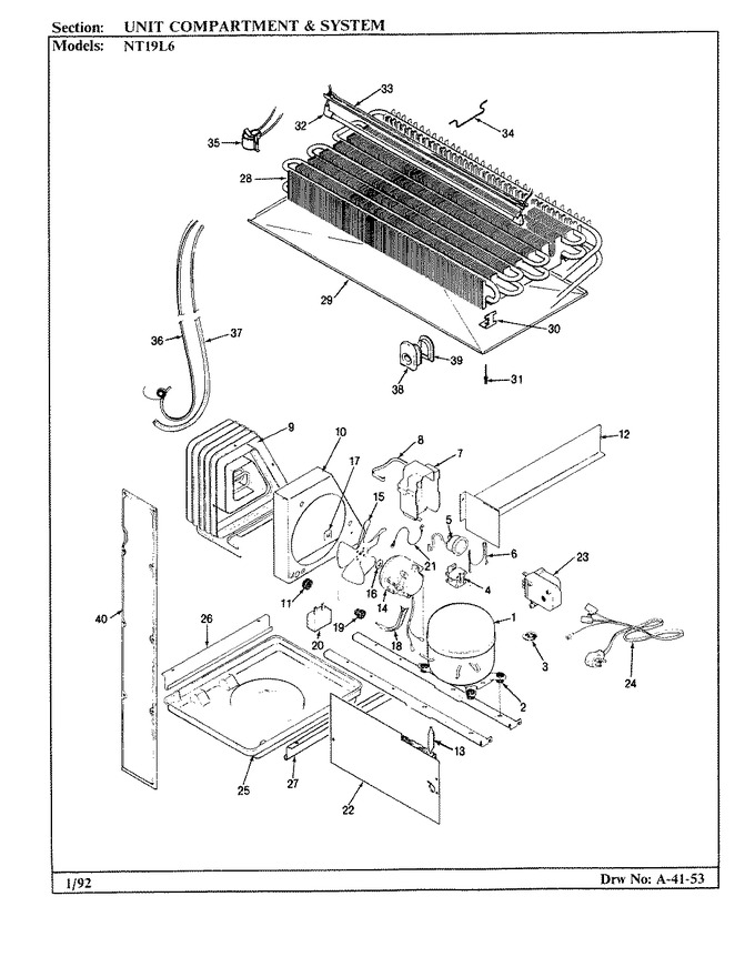 Diagram for NT19L6A (BOM: BA51A)