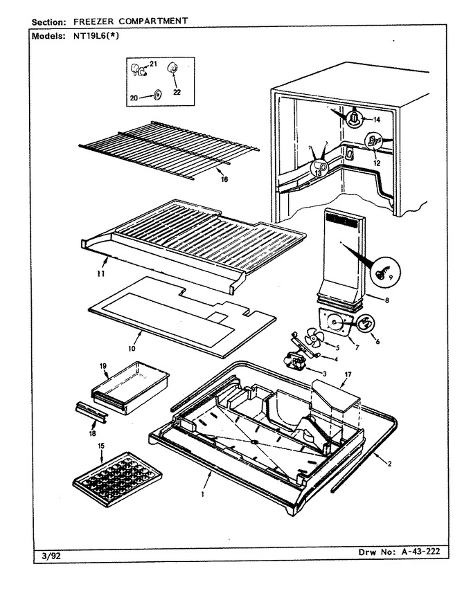 Diagram for NT19L6A (BOM: CA51A)