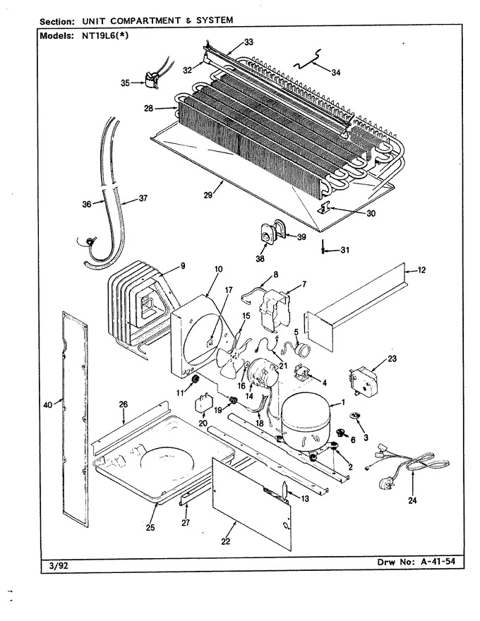 Diagram for NT19L6A (BOM: CA51A)