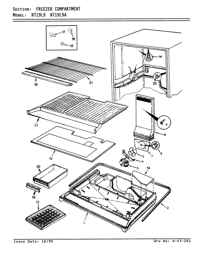 Diagram for NT19L9A (BOM: AA62D)