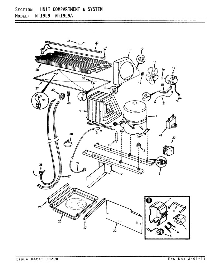 Diagram for NT19L9A (BOM: AA62D)