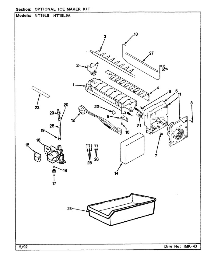 Diagram for NT19L9A (BOM: CA62A)