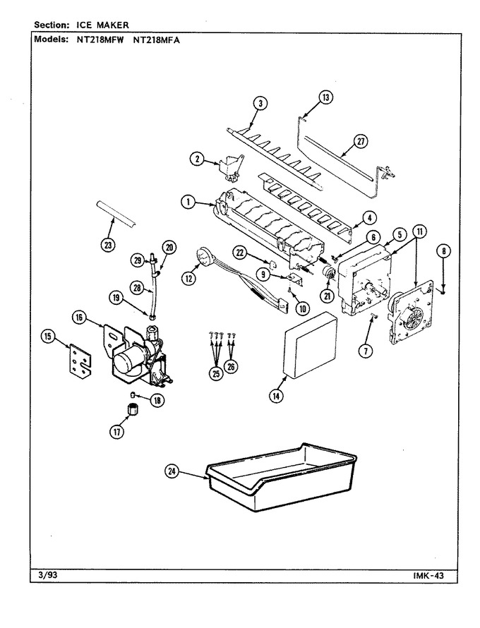 Diagram for NT218MFA (BOM: DD74A)
