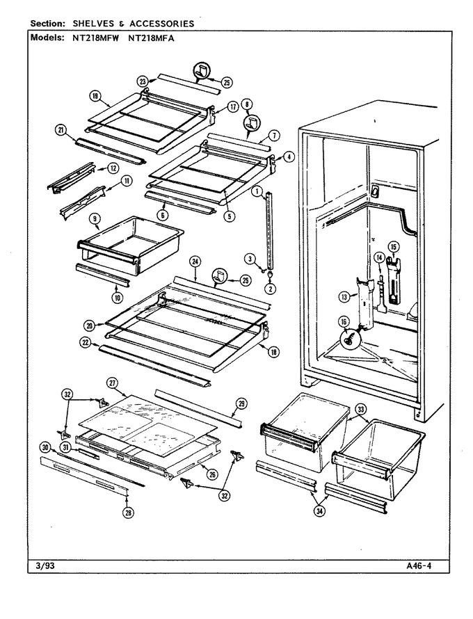 Diagram for NT218MFA (BOM: DD74A)