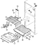 Diagram for 01 - Freezer Compartment