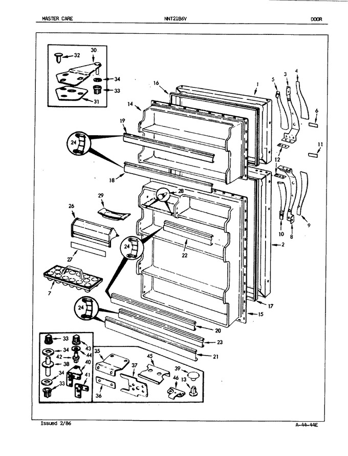 Diagram for NT21B6VA (BOM: 5A75A)