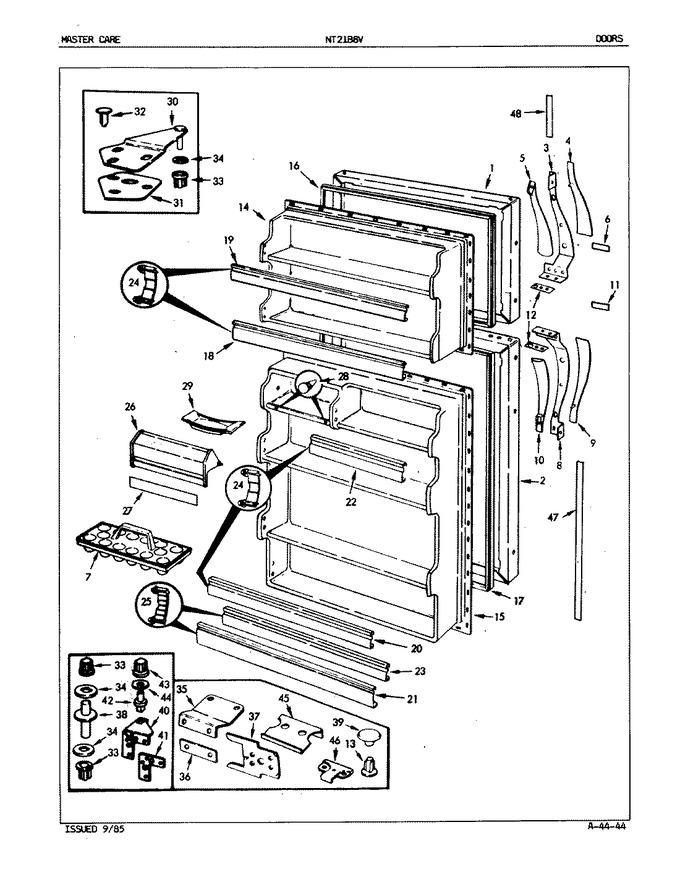 Diagram for NT21B8VA (BOM: 5A76A)