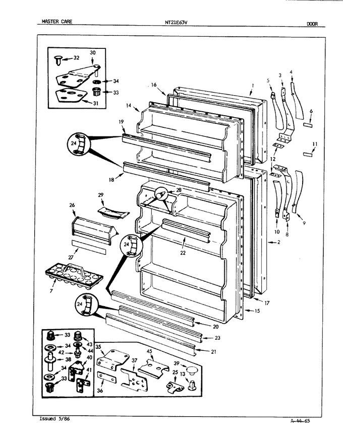Diagram for NT21E63VA (BOM: 5D46A)