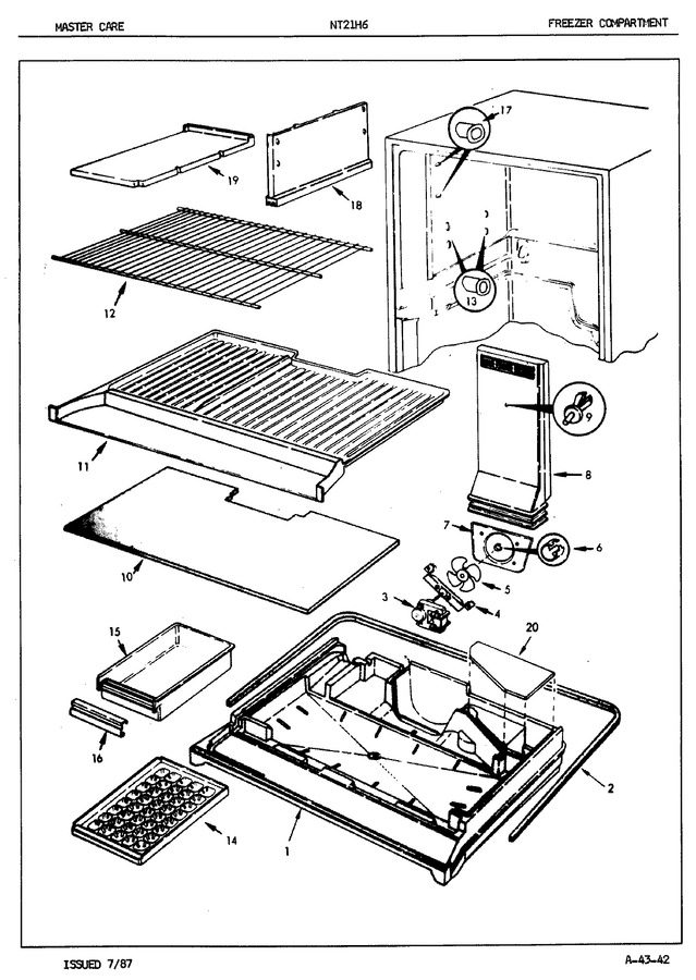 Diagram for NT21H6 (BOM: 7A57A)