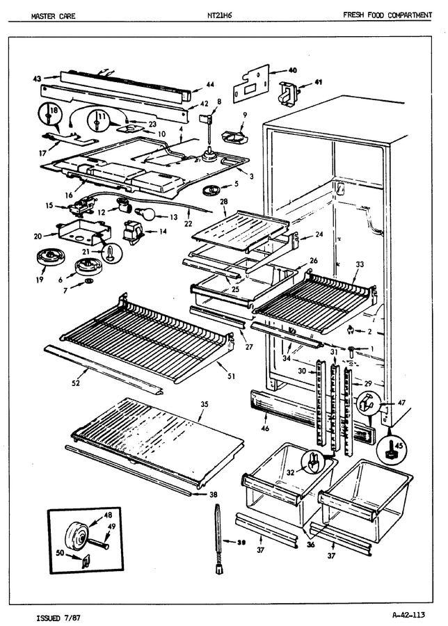 Diagram for NT21H6 (BOM: 7A57A)