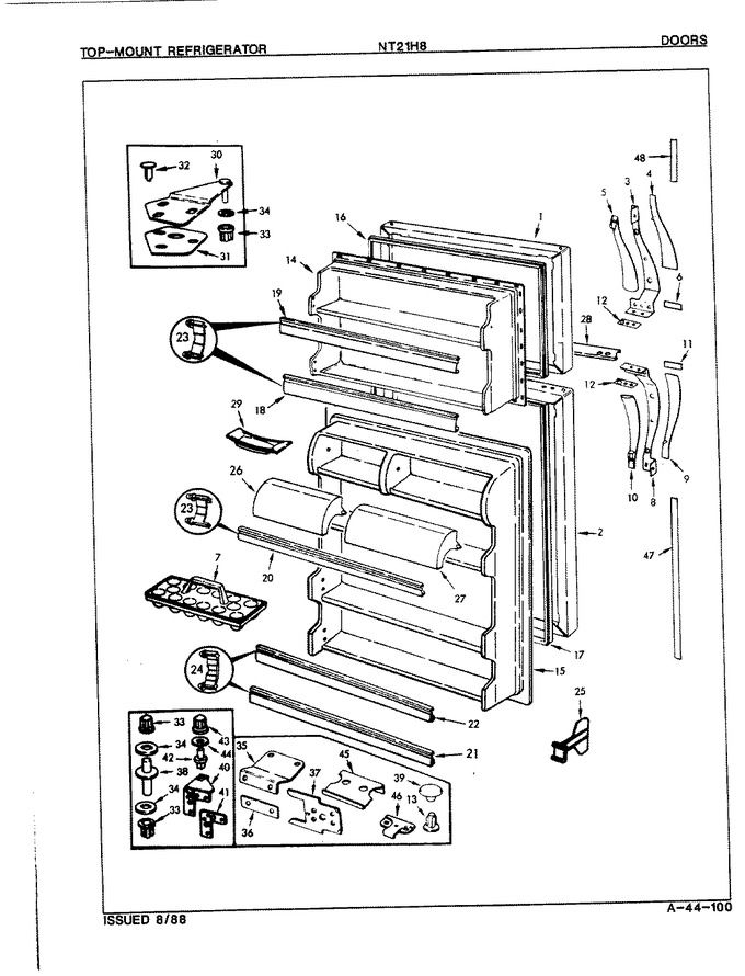 Diagram for NT21H8 (BOM: 8A79A)
