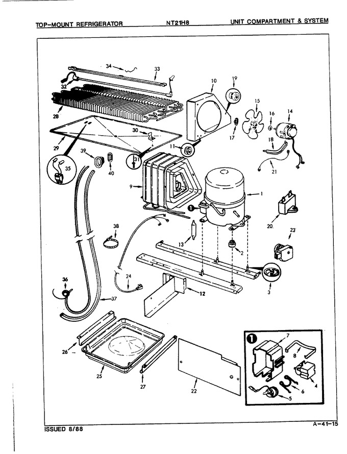 Diagram for NT21H8H (BOM: 7A58A)