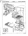 Diagram for 03 - Fresh Food Compartment