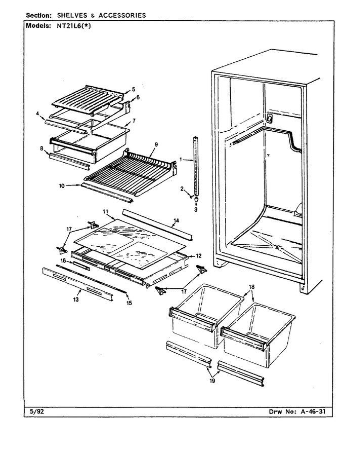 Diagram for NT21L6A (BOM: CA78A)