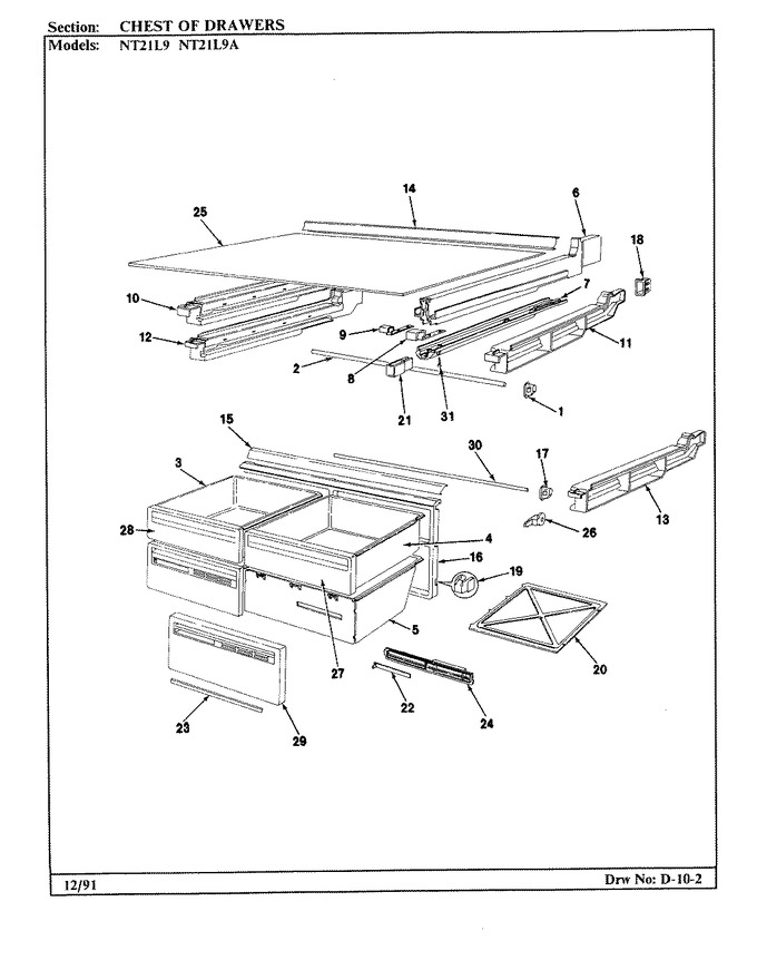 Diagram for NT21L9A (BOM: BA76A)