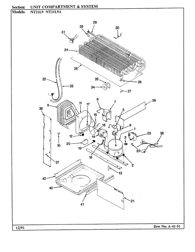 Diagram for NT21L9A (BOM: BA76A)