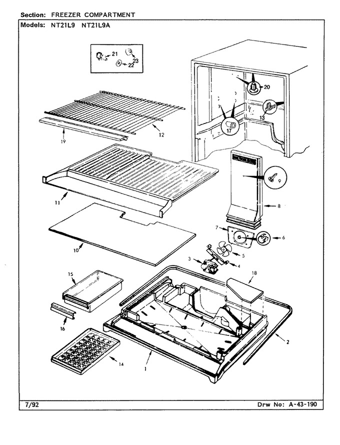 Diagram for NT21L9A (BOM: BA76C)