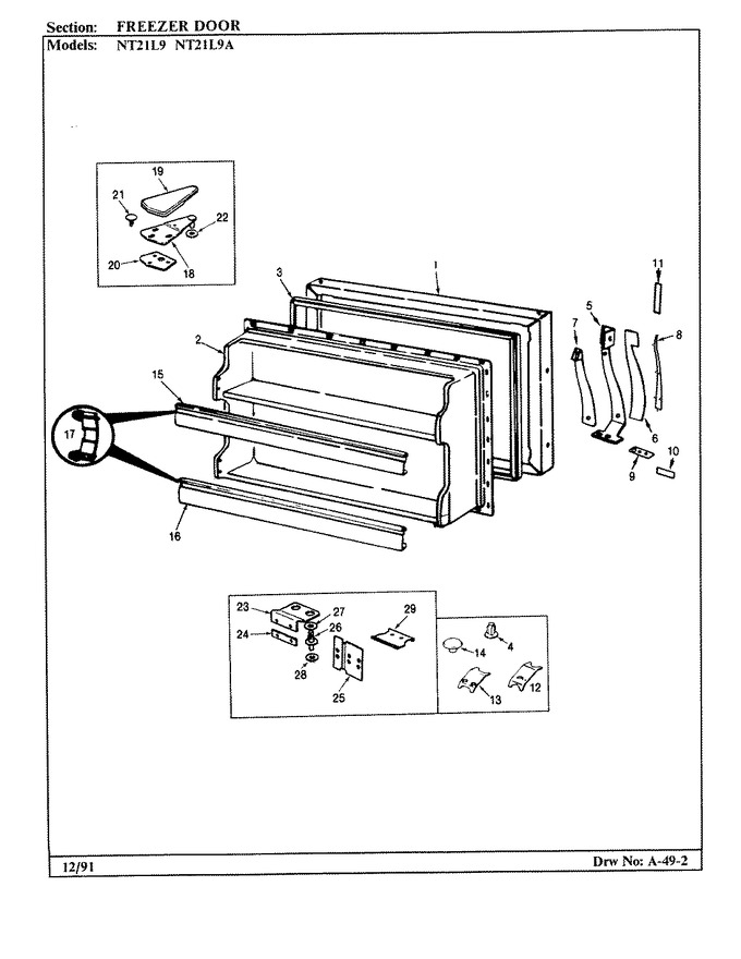 Diagram for NT21L9A (BOM: BA76A)