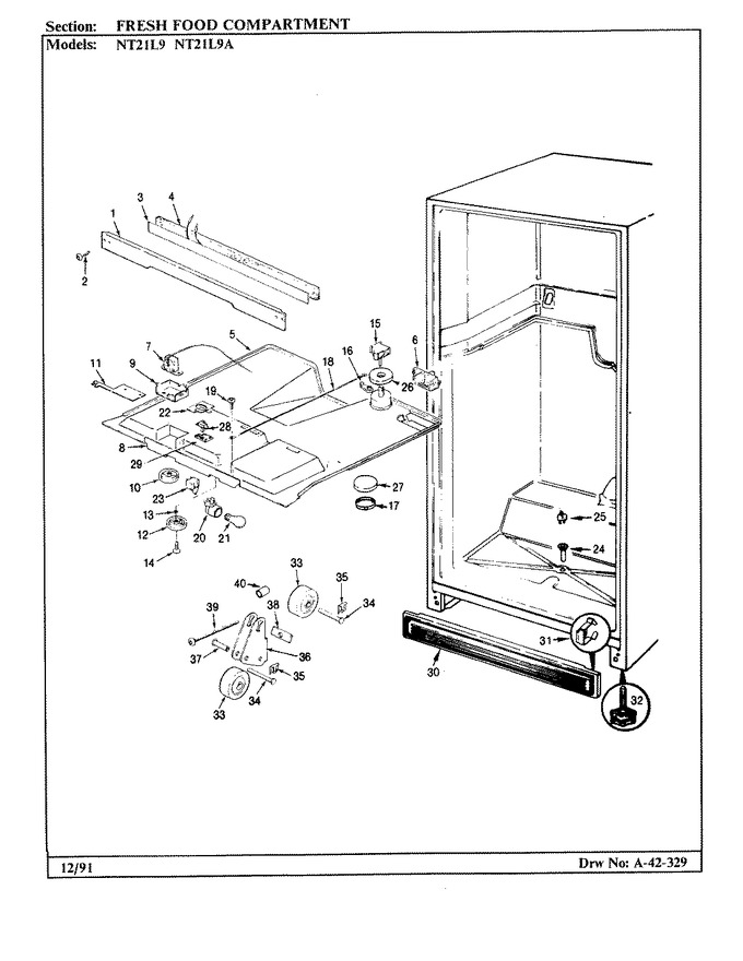 Diagram for NT21L9A (BOM: BA76A)