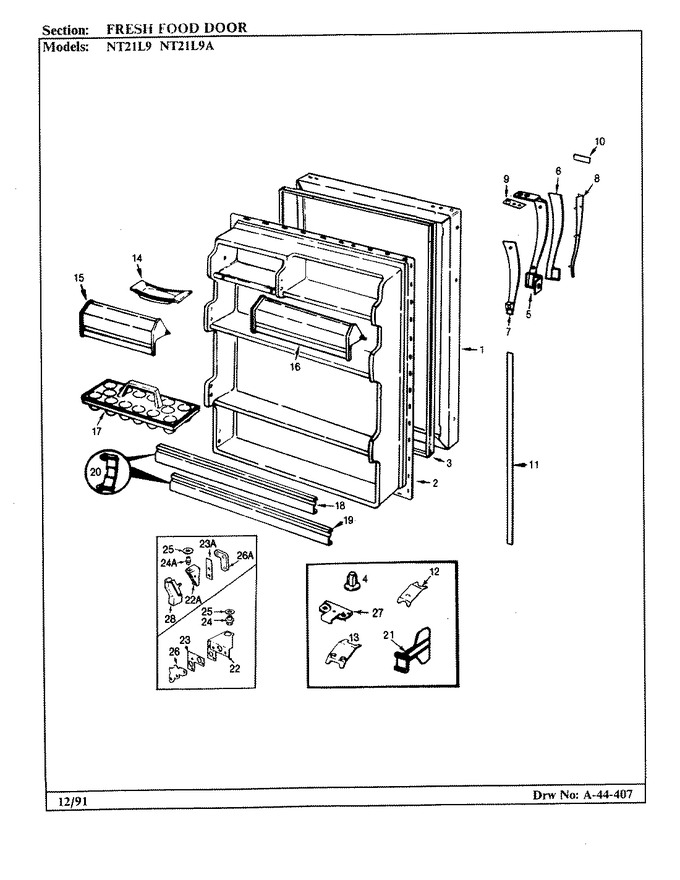 Diagram for NT21L9A (BOM: BA76A)