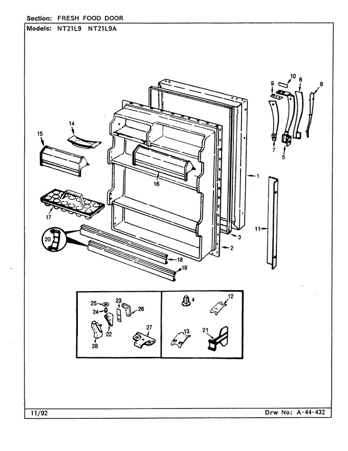 Diagram for NT21L9A (BOM: CA76A)